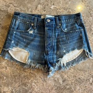 Abercrombie & Fitch High Rise Festival Shorts